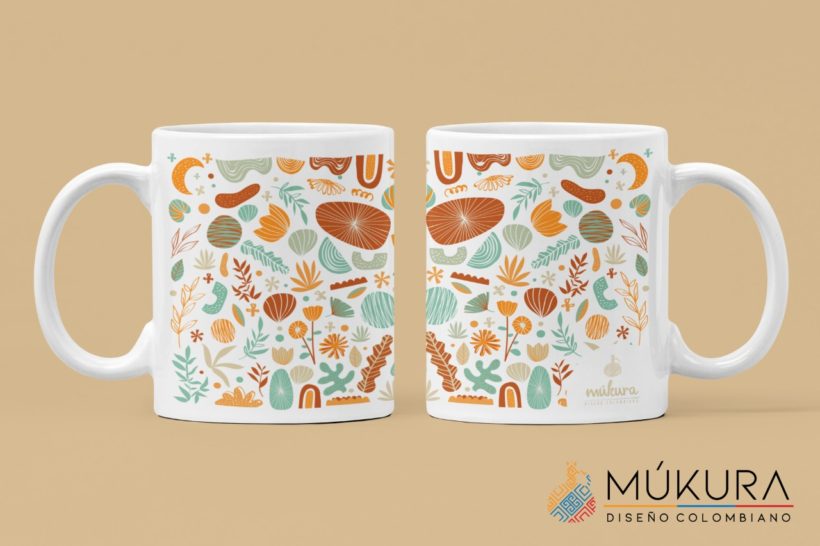 Mug Sublimado Mundo Coral