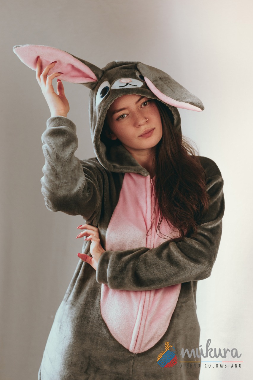 Pijama de Conejo Enteriza Kigurumi Cosplay