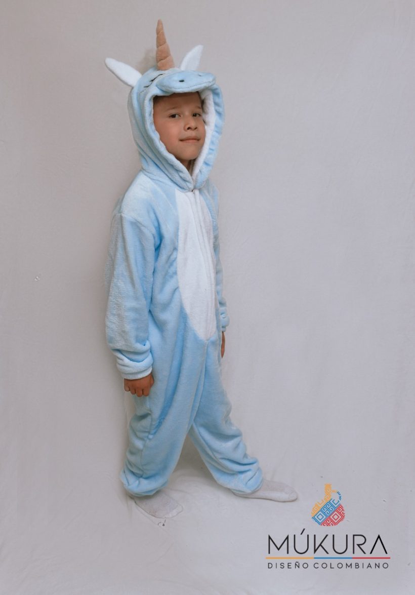 Pijama Térmica de Unicornio Enteriza Unisex - Imagen 12